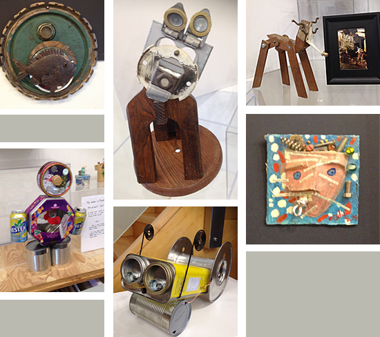 Reuse-Recycle-ReArt-Artists-Artwork-from found objects