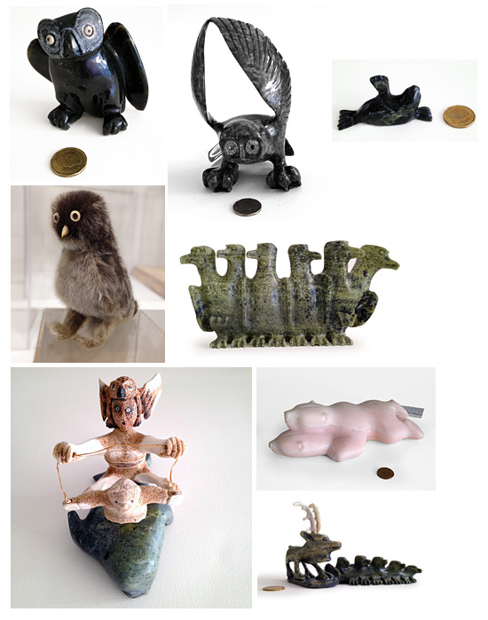 Straight From The Heart Inuit Sculptures - Fundraising Auction